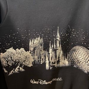 Disney black zipper hoodie